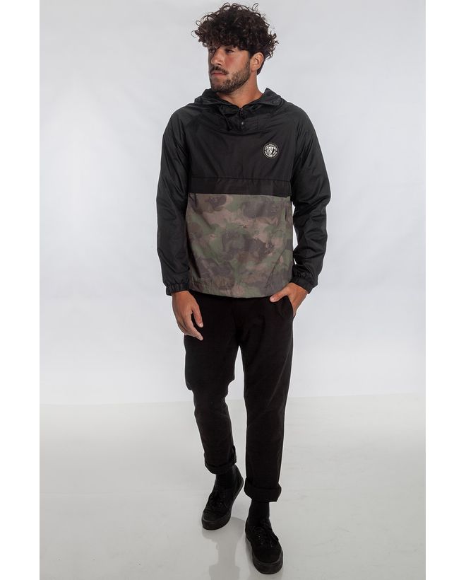 corta vento volcom camuflada