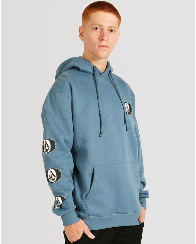 volcom pullover moletom com capuz