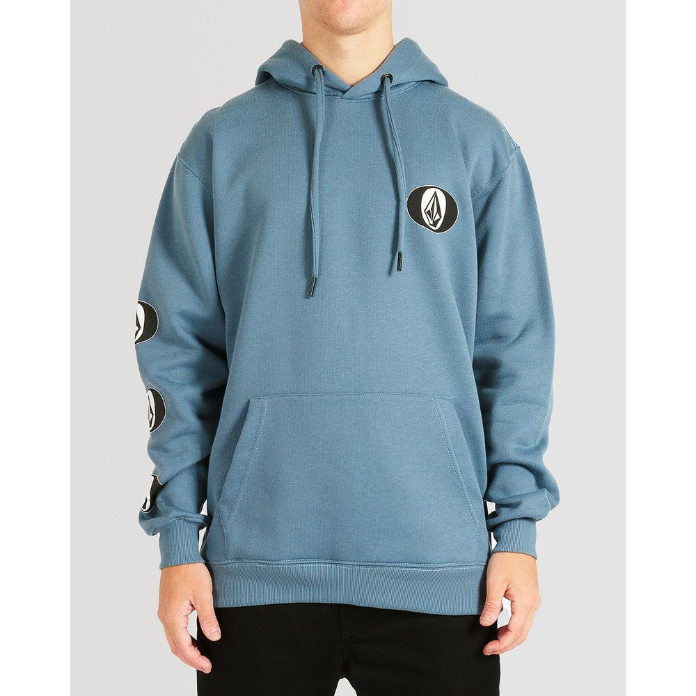 blue volcom moletom com capuz