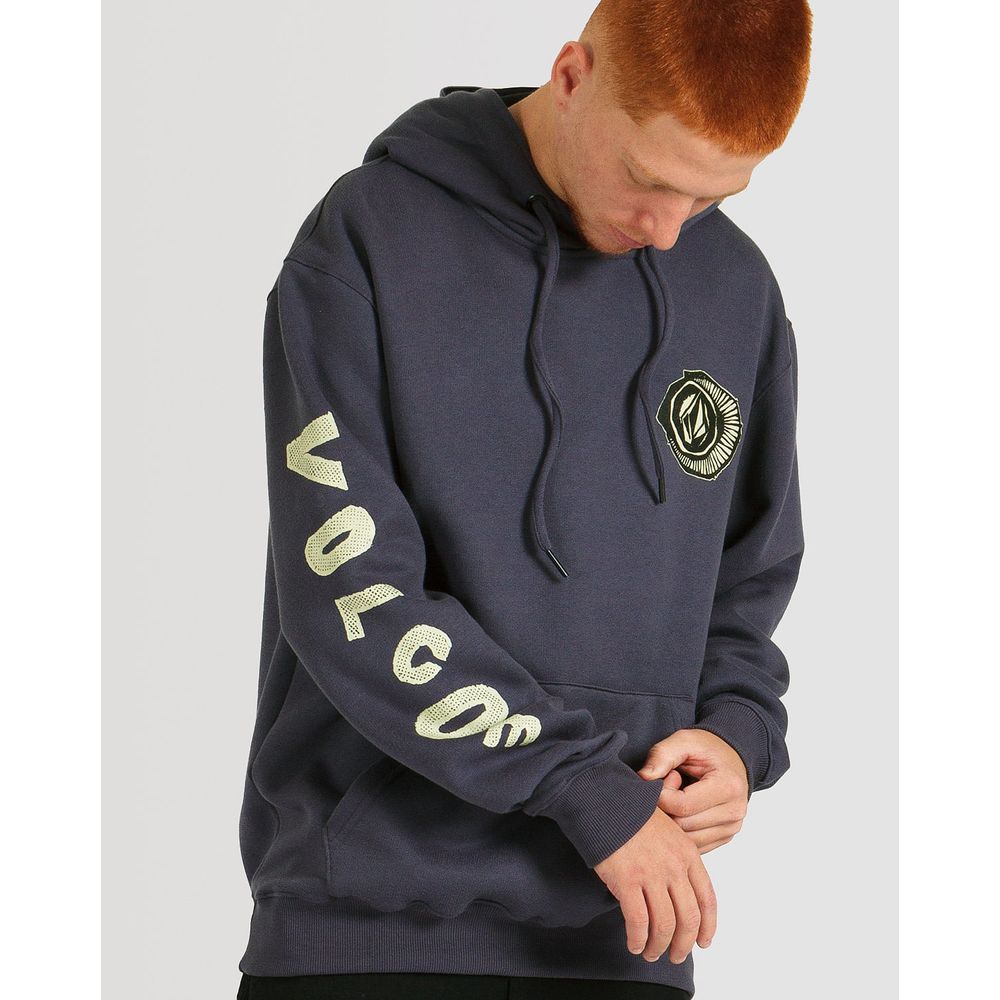 volcom fleece moletom com capuz