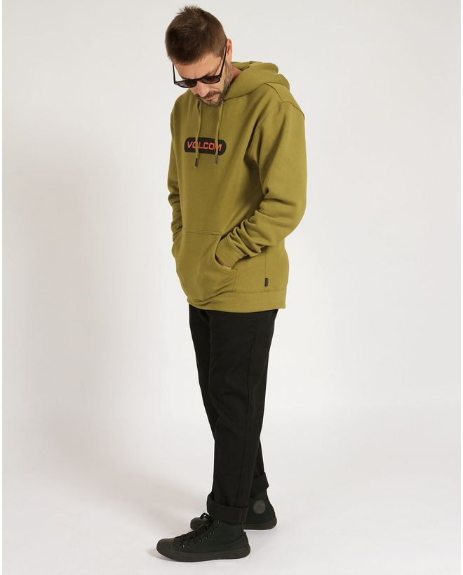 stussy olive moletom com capuz