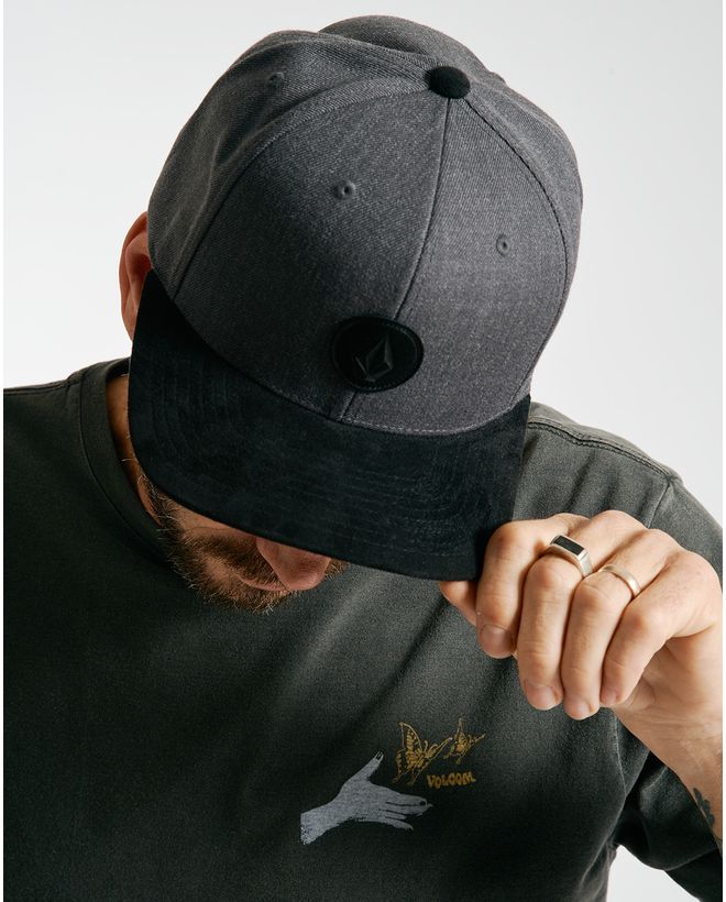 Boné Volcom Quarter Fabric Cinza | Volcom Online Store - Volcom