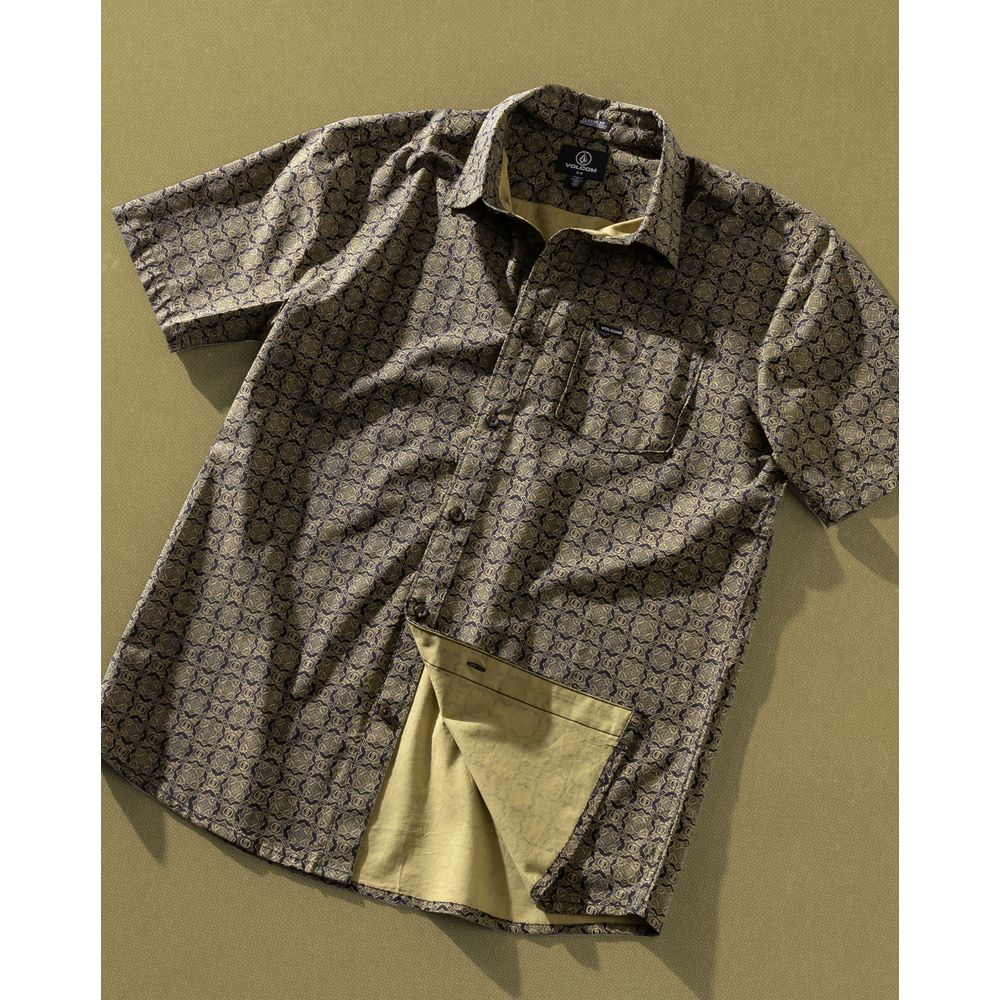 Camisa Volcom Scaler Stone Short Sleeve Shirt Stealth Volcom Online camisa-volcom-scaler-stone-short-sleeve-shirt-stealth-volcom-online